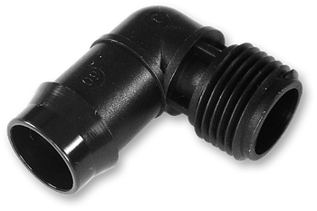 Kolanko GZ 1/2", wtyk na wąż 19mm - 4szt.