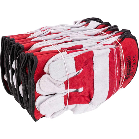 RĘKAWICE ROBOCZE SKÓRA BYDLĘCA ROZM. 10,5' (SLI-7203)