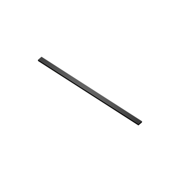 EXCELLENT Ortigo wspornik kabiny 120 cm do docięcia, czarny mat czarny mat KAEX.5099.BL