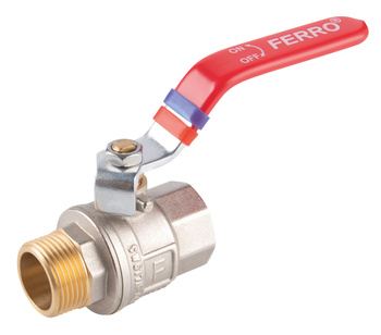 Zawór kulowy GW-GZ z dźwignią, 3-4", F-Power