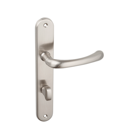 Klamka drzwiowa na szyldzie długim WC