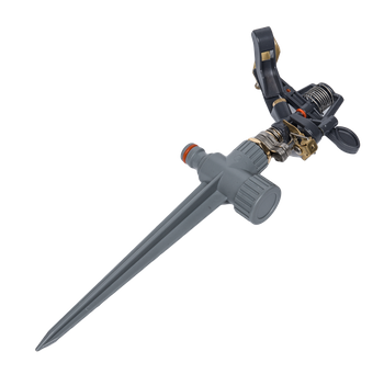 WHITE LINE Metalowy zraszacz pulsacyjny, wbijany