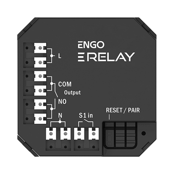 Smart Relay - Inteligentny przekaźnik ZigBee do systemu ENGO Smart, 1x12A, NO-COM