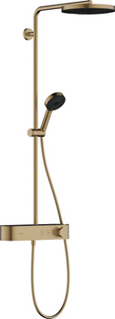 HG Pulsify S Komplet prysznicowy 260 1jet z termostatem ShowerTablet Select 400, Brąz Szczotkowany