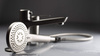 Bateria wannowa 3-otworowa stała titanium Arnika BQA D13M