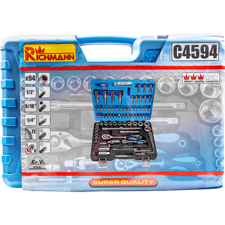 ZESTAW 94 EL. NIEBIESKI C.V.