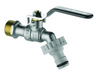 Zawór kulowy czerpalny ogrodowy z adapterami - 3/4" chrom VFA 252L