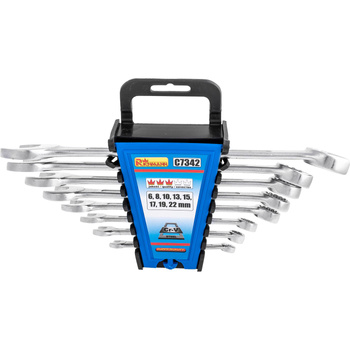 KLUCZE POL.GŁÓWKI 6-22MM  8 EL.