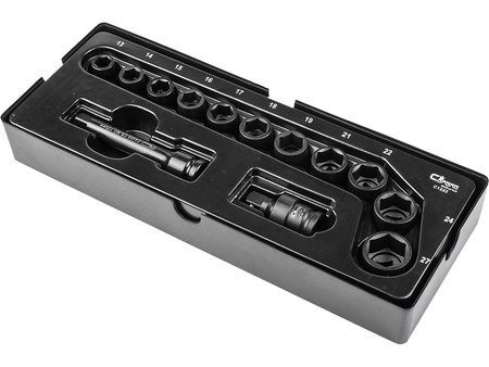 WKŁAD -  NASADKI UDAROWE 1/2' 13-27 MM 13 ELEM. (TACKA C1101 W ZESTAWIE)