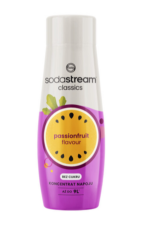 Syrop SodaStream Marakuja 440 ml - Bez Cukru