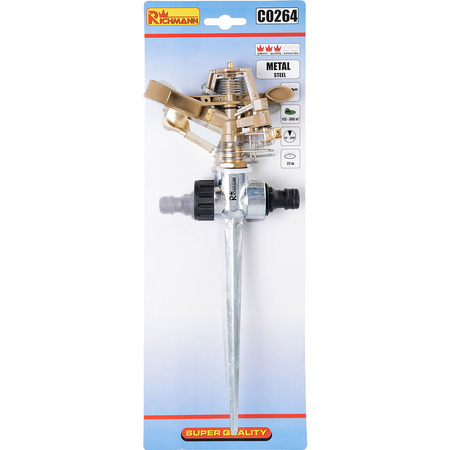 ZRASZACZ PULSACYJNY METALOWY 1/2'