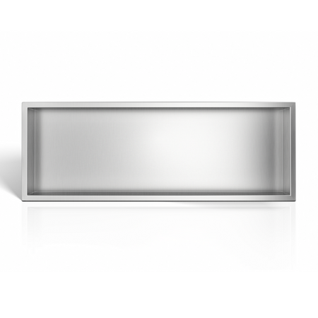 WALL-BOX ONE - Półka wnękowa INOX 90x30x7cm