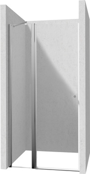 Drzwi prysznicowe 120 cm - uchylne chrom KTSU045P