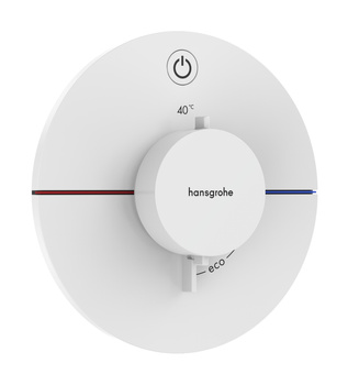 HG ShowerSelect Comfort S Bateria termostatyczna do 1 odbiornika, podtynkowa, Biały Matowy