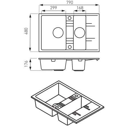 Nypel redukcyjny mosiężny  1 1/2" x 1/2", żółty