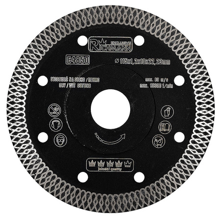 TARCZA DIAM. CIENKA 115x1,2 MM