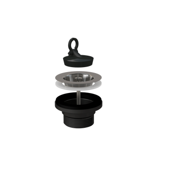 Spust zlewozmywaka 6/4", sitko nierdzewne DN 70