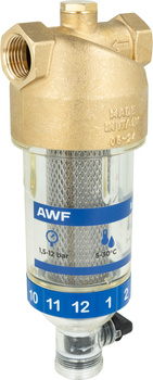 Filtr do wody AWF 110 z płukaniem ręcznym, GW G1/2''