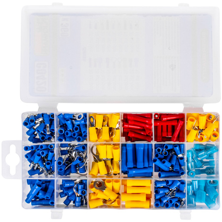 KPL. KOŃCÓWEK I ZŁĄCZ ELEKTR. IZOLOWANYCH 360 SZT.