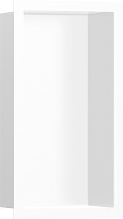 HG XtraStoris Individual Wnęka ścienna Biały Matowy z ozdobną ramką 300/150/100, Biały Matowy