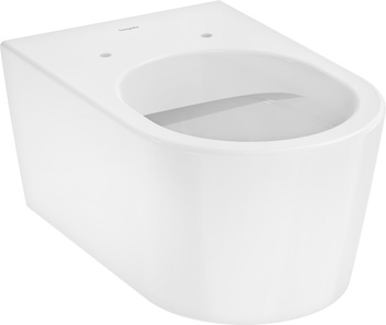 HG EluPura S Miska wisząca WC 540, bezkołnierzowa AquaFall Flush, SmartClean, Biały