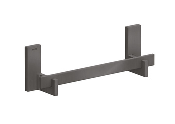AX Universal Rectangular Uchwyt, Czarny Chrom Szczotkowany