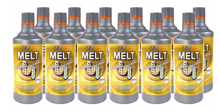 Zestaw 12x Melt do rur płyn do udrażniania kanalizacji Faren butelka 0,75L