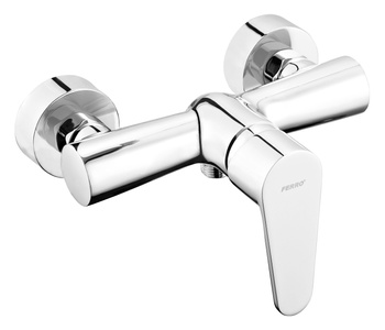 ALGEO bateria natryskowa bez zestawu natryskowego, chrom