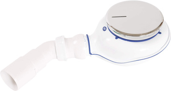 Syfon do brodzika czyszczony od góry chrom NHC 029C