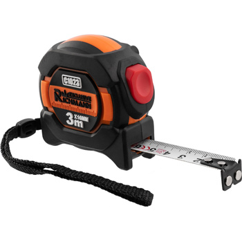 MIARA ZWIJANA 3M/16MM, AUTOSTOP, DWUSTRONNA PODZIAŁKA, KLASA I