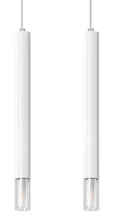 Lampa wisząca WEZYR 2 biała