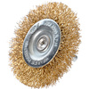SZCZOTKA DO WIERT. TARCZOWA 63 MM MOSIĄDZOWANA