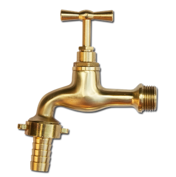 Kran GZ 1/2", wyjście na wąż 1/2"