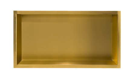 WALL-BOX ONE Gold / Brass - Półka pojedyncza złota 60x30x10 cm