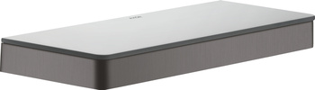 AX Universal Softsquare Półka 300, Czarny Chrom Szczotkowany