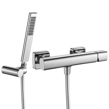 Tores - bateria natryskowa ścienna z zestawem natryskowym