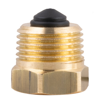 Zawór stopowy do odpowietrznika, R3/8" x GW G3/8"
