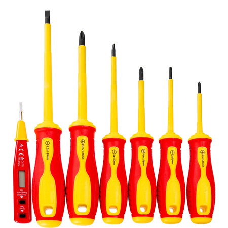 WKRĘTAKI 1000V 6 ELEM + PRÓBNIK ELEKTR. EN60900