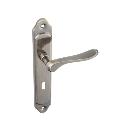 RODOS klamka na szyldzie długim na klucz