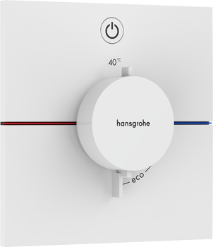 HG ShowerSelect Comfort E Bateria termostatyczna do 1 odbiornika, podtynkowa, Biały Matowy
