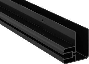 Profil systemu Kerria Plus narożny nero KTS NW1X