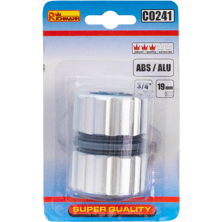 REPARATOR DO WĘŻA OGRODOWEGO 3/4' ALU/GUMA