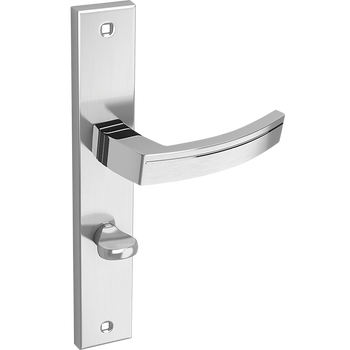 PARVA klamka na szyldzie długim WC