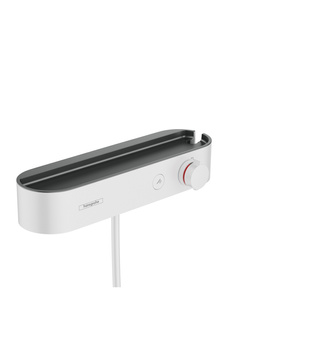 HG ShowerTablet Select Bateria prysznicowa 400, termostatyczna, natynkowa, Biały Matowy