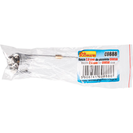 DYSZA 2,0 MM DO PISTOLETU C0858