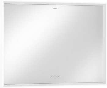 HG Xarita E Lustro z oświetleniem LED 1000/50, pojemnościowy sensor dotykowy, Biały Matowy