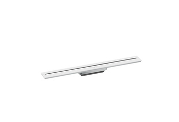 AX Drain Element zewnętrzny odpływu liniowego 700, montaż przyścienny, Biały Matowy
