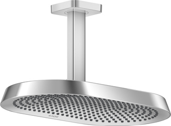 AX ShowerSphere Głowica prysznicowa 370/220 2jet EcoSmart z przyłączem sufitowym, Chrom