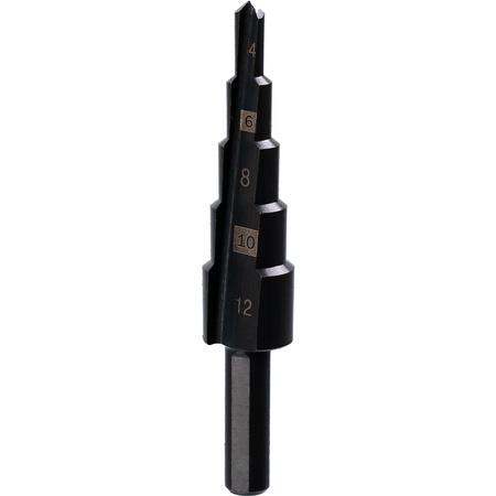 WIERTŁO STOPNIOWE DO METALU 4-12 MM