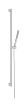 HG Pulsify S Zestaw prysznicowy 100 1jet EcoSmart z drążkiem 90 cm, Biały Matowy